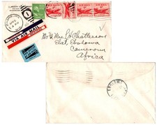 Airmail Issues 6c DC-4