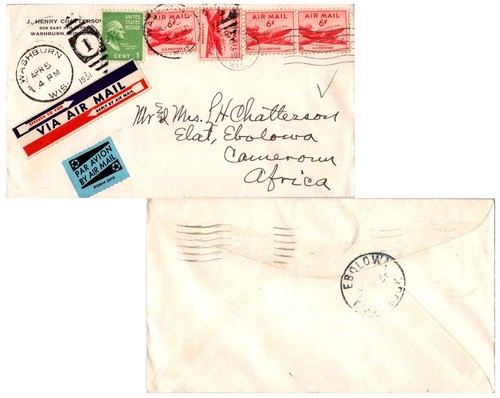 Airmail issues 4 - airmail, 6c