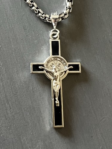 Christian crucifix necklace - christian,