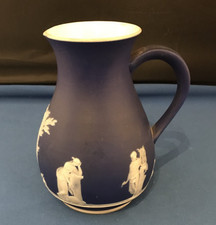Victorian Blue Jasperware Milk