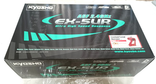 Kyosho 5ur transmitter red - kyosho, ex-5ur