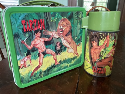 Vintage tarzan lunchbox - vintage,