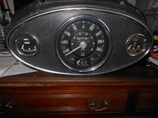 CLASSIC MINI 3 CLOCK CENTRE DASH