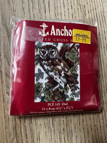 Vintage anchor owl - anchor,