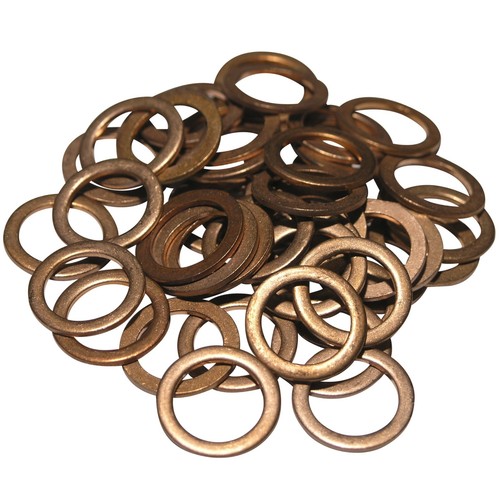 Copper sump washers vw - 50, washers.