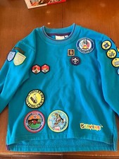 Vintage Beaver Scout Jumper UK Official With 25 Patches 27th Cambridge UK