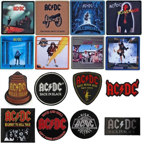 Official iron on patch - ac/dc,