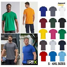 Pro T-Shirts - Men's Premium Work Grade Tees - S to 6XL - Heavy Duty Quick Dry