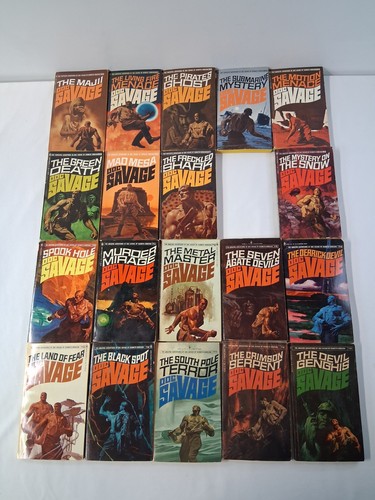 Doc savage bantam books - doc,