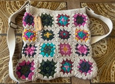 Fat Face Flower Ivory Knitted