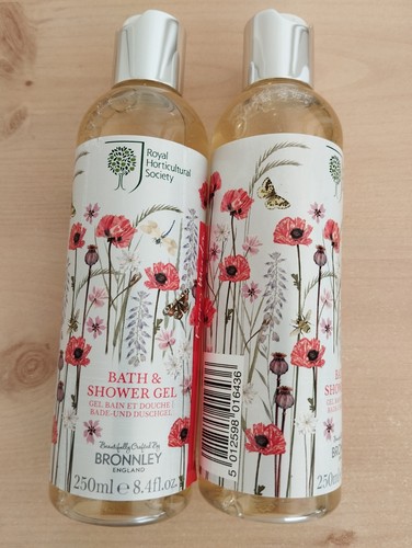 Bronnley poppy meadow shower - poppy,