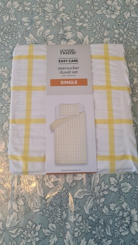 Single seersucker checked - ,