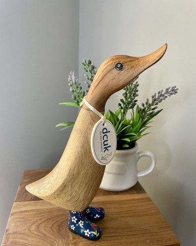 Dcuk wooden duck - ruby, ornament