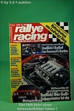 Rally Racing 7/85 TVR 350i Audi 90 Ferrari GTO BMW 524