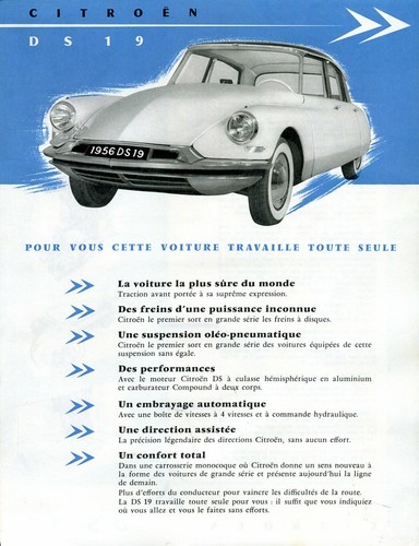Citroen ds19 1955 - citroen,