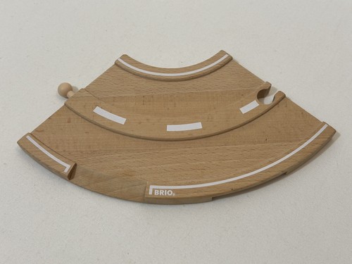 Genuine brio wooden curved - wooden,