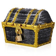 Retro Treasure Chest with Lock