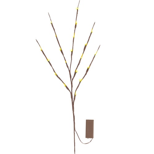 Christmas lighted willow - christmas,