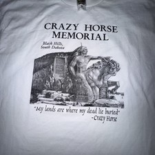 Vintage 90s Crazy Horse Black