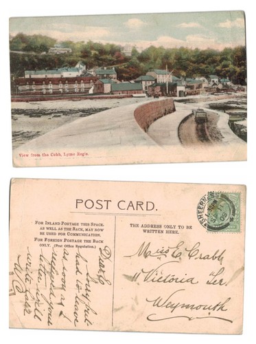 Vintage postcard the cobb - the,