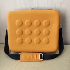 Ikea Family Upptacka Briefcase Carry-on Laptop Case Orange Cross Body