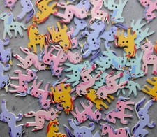 10 pretty unicorn wooden