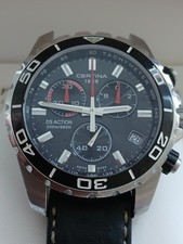 Certina DS Action Chronograph C013417 200m New Battery Full Set Plus Extras VGC