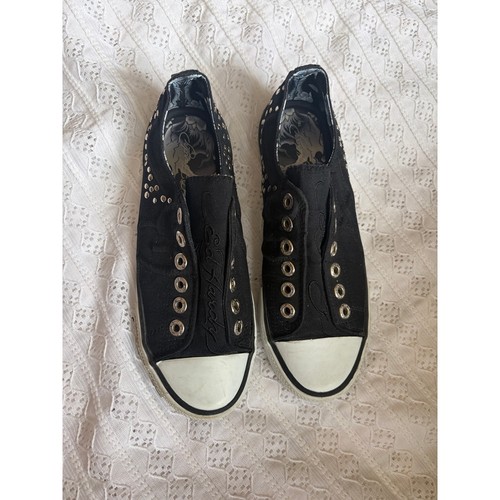 Hardy black studded - black,
