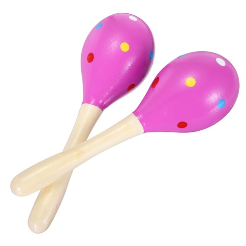 Pcs wooden maracas 9 - wooden, 7.9