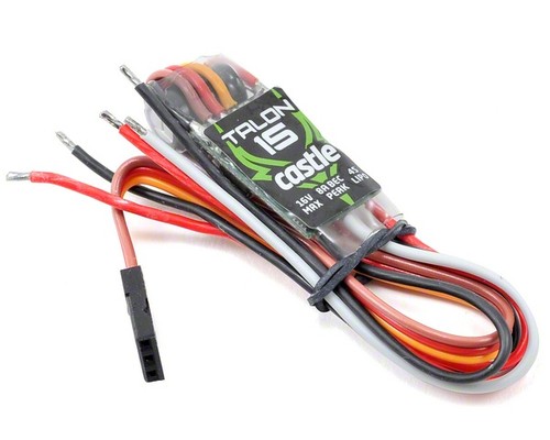 Castle talon 15amp esc 4s - 15,,