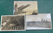 3 RPPC HMS Rodney Postcards