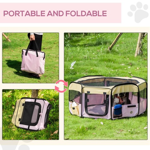 Fabric pet whelping box - pet, dog