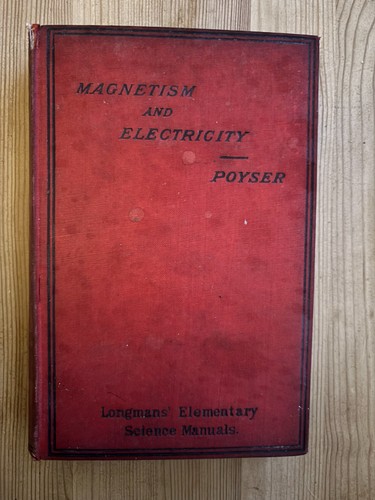 Magnetism and electricity - electricity, by