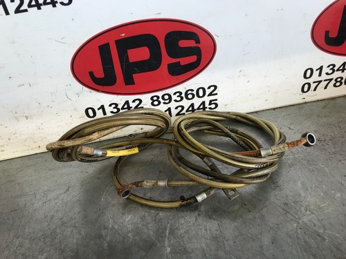 Braided brake hose set