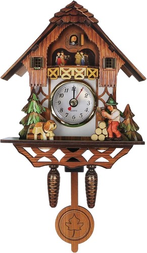Wall retro cuckoo - retro,