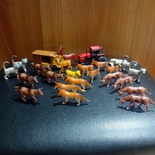 Lot of small plastic farm