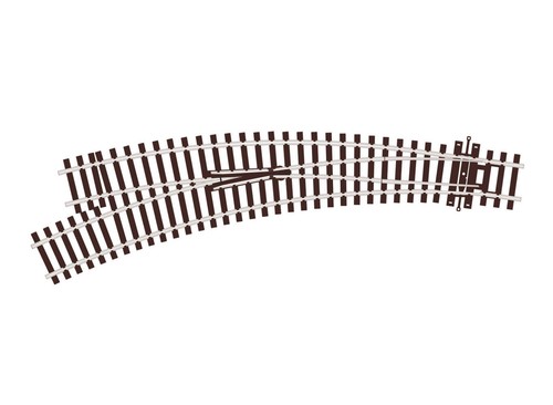 Peco slu77 curved turnout - slu77,