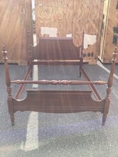 Vintage Wooden Full Size Four