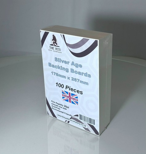100 silver age backing - *100,