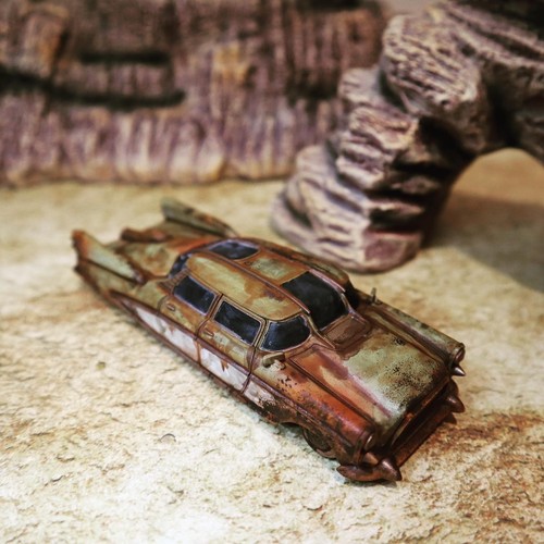 Abandoned vehicles tabletop - vehicles,,