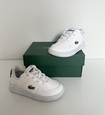 Lacoste Game Advance Sneakers Trainers - White | Infant Toddlers Size Uk 5