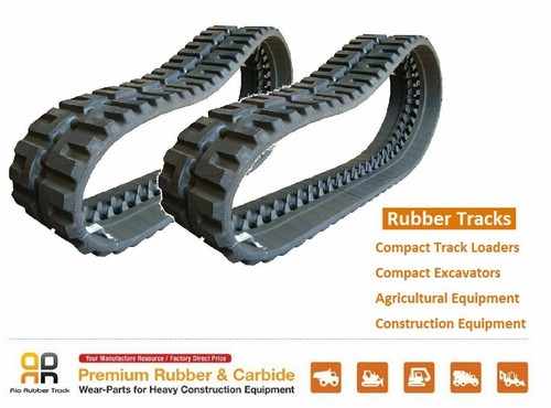 2pc rubber track 320x86x50 - rubber,