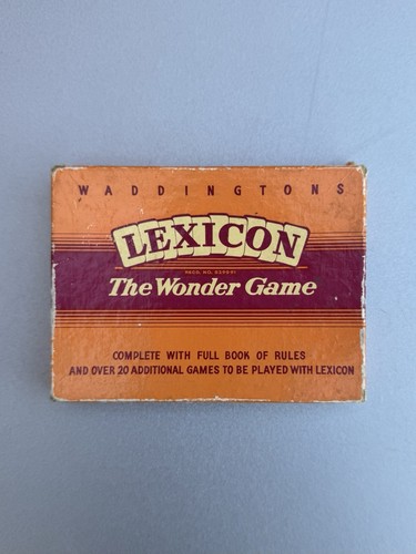 1950 1960 waddingtons card - waddingtons,