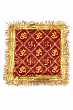 Hindu Pooja Cloth Om Swastik