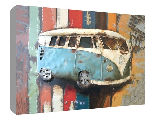Classic campervan canvas - vw,