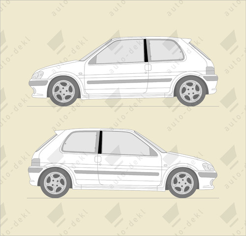 Fits peugeot 106 gti rallye - peugeot,