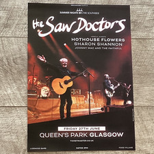 THE SAW DOCTORS Concert poster