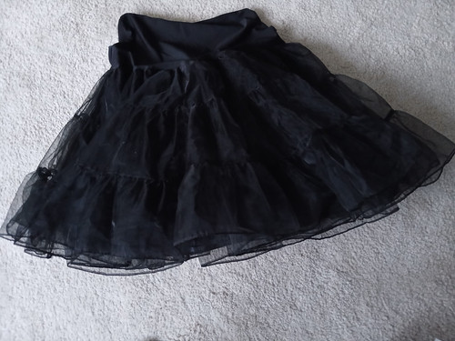 Retro style net - underskirt,, l