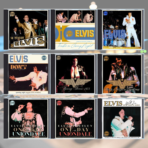 Elvis presley live 9 cd - elvis,