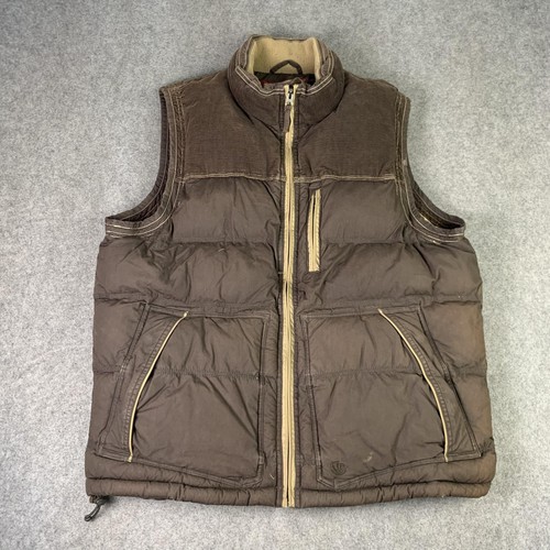 Fat face gilet mens - gilet, brown
